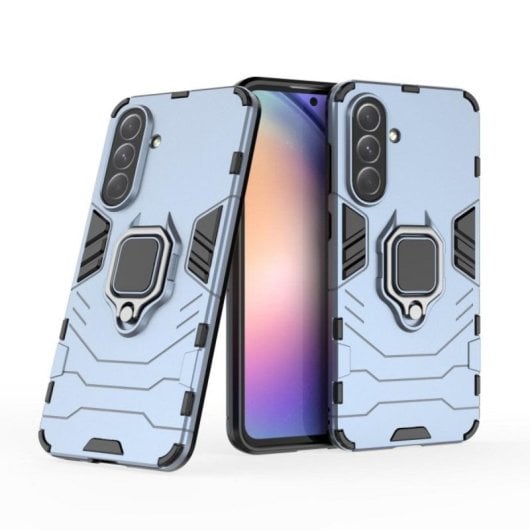Generische ultradünne Schutzhülle für Smartphones, Silikon und Polycarbonat, magnetischer 360°-Ringhalter, stoßfest