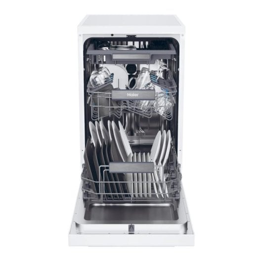 Lavavajillas Haier XF1C3TB1FW 11 Servicios C con Wi-Fi, Tercera Bandeja y Apertura Automática