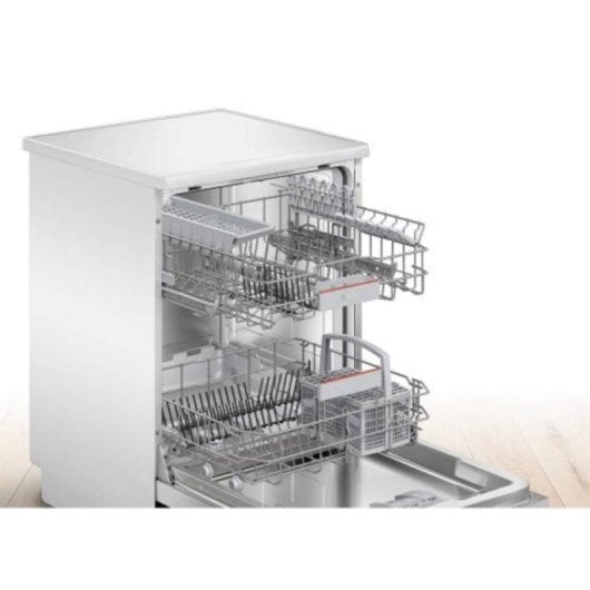 Máquina de Lavar Loiça Bosch Serie 4 SMS4HTW00E 13 Conjuntos D Wi-Fi Home Connect Branca