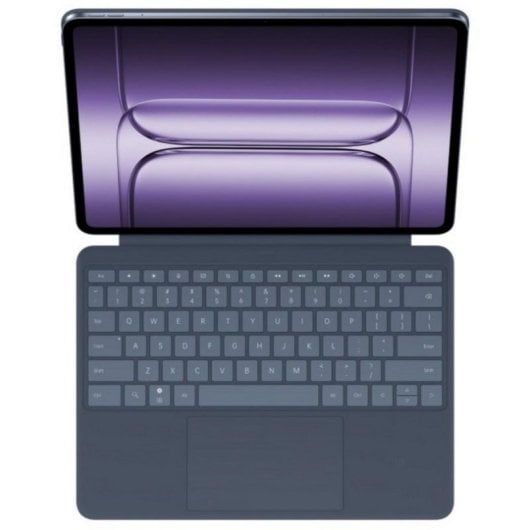 Tastiera OnePlus Pad 3 Smart Keyboard QWERTY Blu con Touchpad e IA integrata