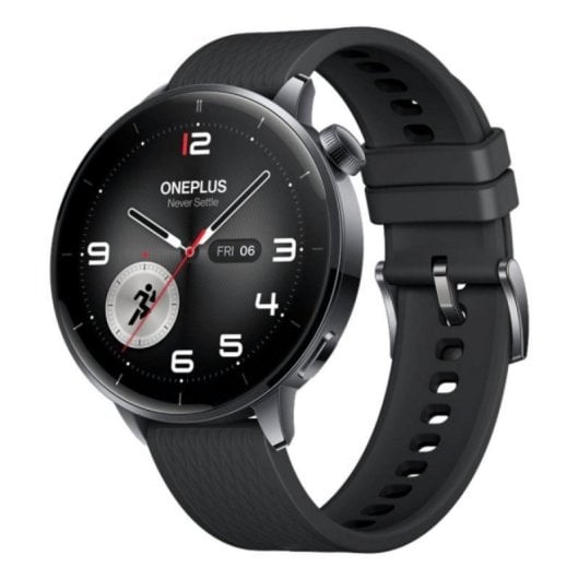 OnePlus Watch 3 GPS NFC 43mm AMOLED Negro Resistencia Agua 5ATM+IP68