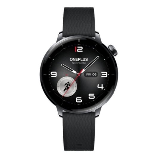 OnePlus Watch 3 GPS NFC 43mm AMOLED Negro Resistencia Agua 5ATM+IP68