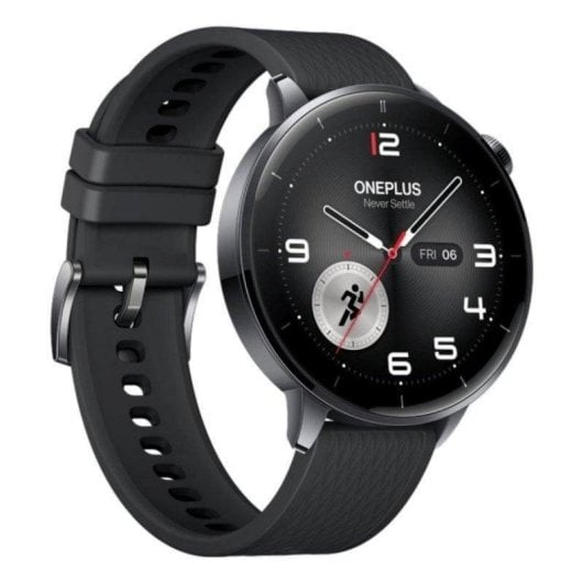 OnePlus Watch 3 GPS NFC 43mm AMOLED Preto Resistência Água 5ATM+IP68
