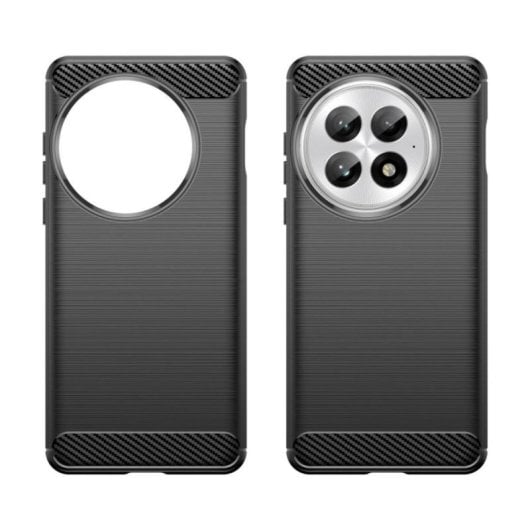 Capa Genérica de Fibra de Carbono para Smartphone, Silicone de Alta Qualidade e Policarbonato, Design Moderno com Proteção Completa