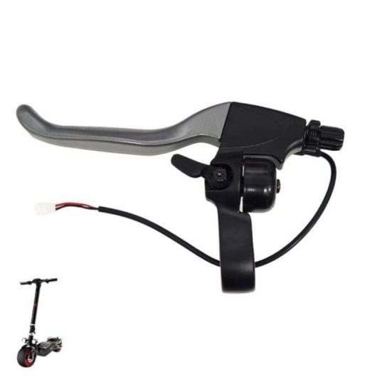 Leva freno sinistra per monopattino elettrico Bongo Serie Z Red 07035 – Ricambio resistente e sicuro