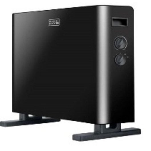 Convector eléctrico Black & Decker BXCSH2000E, 2000 W, preto