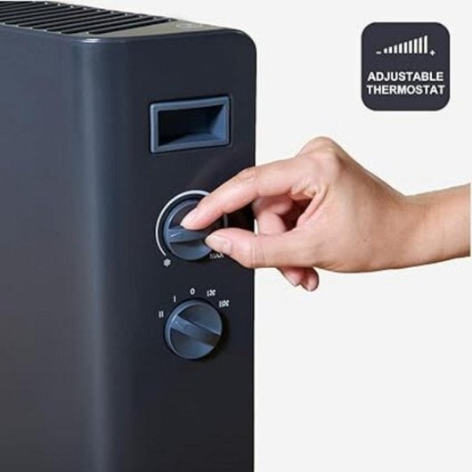Convector eléctrico Black & Decker BXCSH2000E, 2000 W, preto