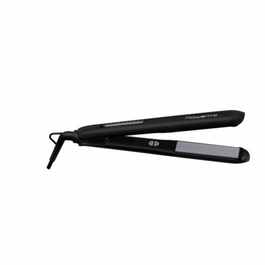 Plancha de pelo Rowenta Optiliss SF3320 230°C 10 niveles de temperatura LED Placas cerámicas cable 360° Negro