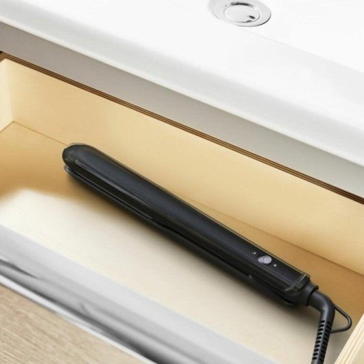 Plancha de pelo Rowenta Optiliss SF3320 230°C 10 niveles de temperatura LED Placas cerámicas cable 360° Negro