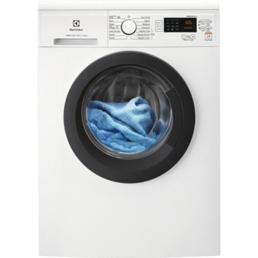 Máquina de Lavar Roupa Electrolux EA2F6841CF 8 kg 1400rpm A Branco Porta Grafite TimeManager Inverter
