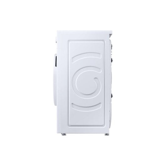 Máquina de lavar roupa Samsung WW70FG3M05TWEC 7 kg, carregamento frontal, 1400 rpm, classe A, branca, digital, inversor, WiFi, vapor