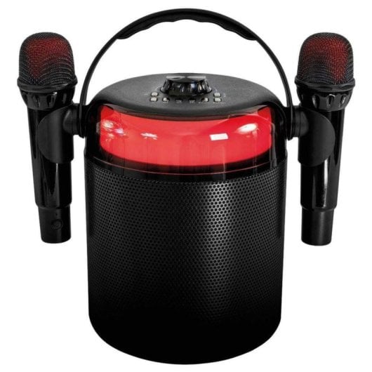 Altavoces Ledwood Karaoke Inalámbricos Bluetooth 120 W True Wireless 2 micrófonos
