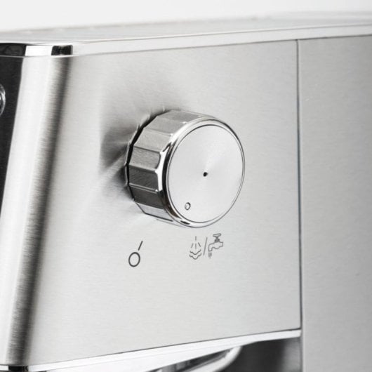 Cafetera Espresso Ufesa CE8020 1,4 L 20 bares con vaporizador acero inoxidable