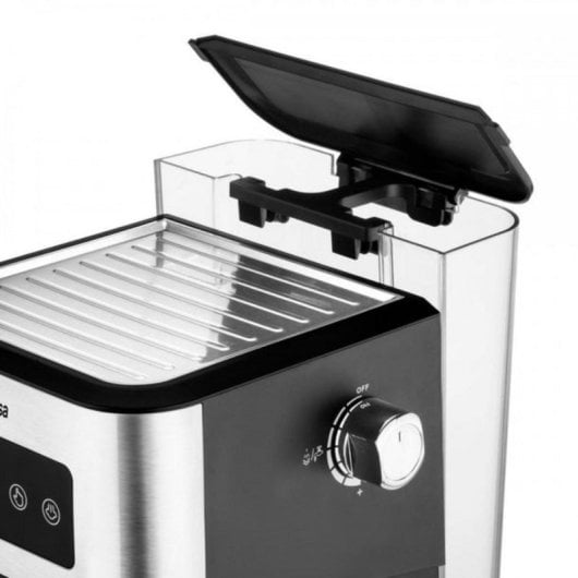 Cafetera Espresso Ufesa Monza 1,5 L 20 bars avec chauffe-tasses et buse vapeur