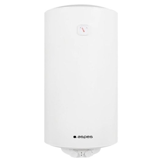 Termo eléctrico Aspes 92L 1500W vertical acero esmaltado resistencia inoxidable