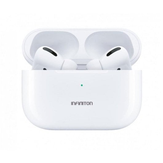 Auriculares Infiniton BE60 inalámbricos Bluetooth con Cancelación de Ruido ANC, Micrófono, Modo Transparencia y Carga In