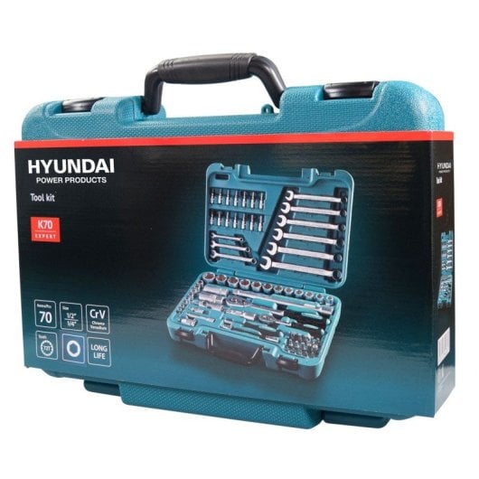 Mala de ferramentas K70 70 peças Hyundai