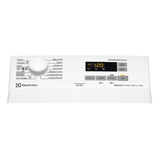 Máquina de Lavar Roupa Electrolux EN6T5732NB 7 Kg 1300rpm A Branco Motor Inverter SensiCare
