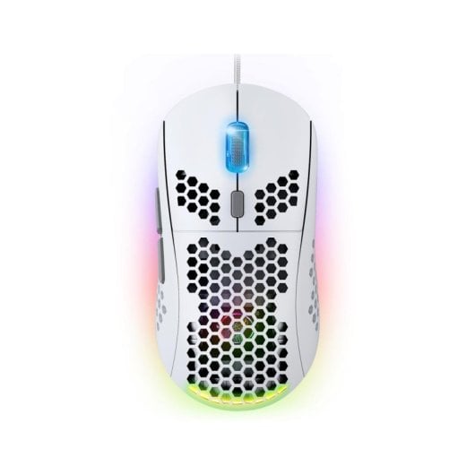 Ratón Spirit of Gamer PRO-M4 ARTIC USB 12800 DPI Blanco Iluminación 6 Botones