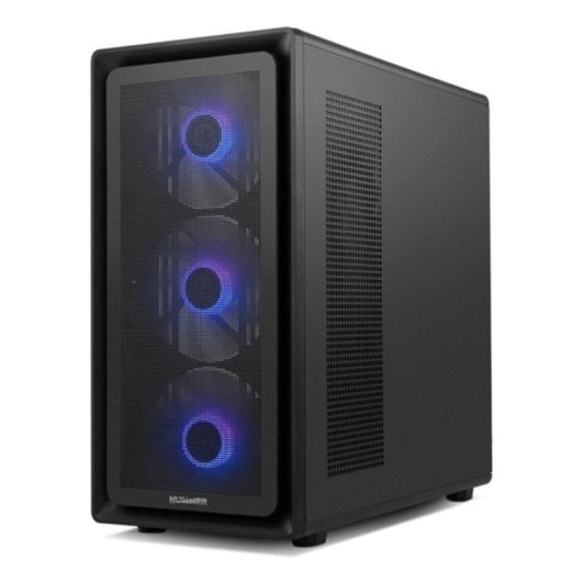 Nox Hummer AERO Semitorre Hyperflow ARGB Schwarz, TypeC