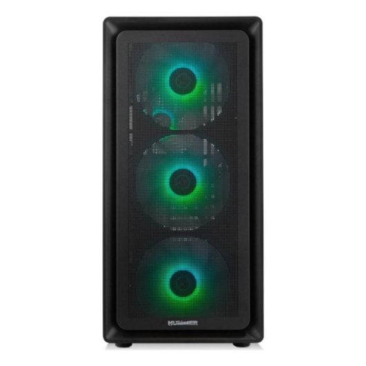 Nox Hummer AERO Semitorre Hyperflow ARGB Schwarz, TypeC