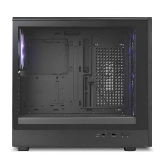 Nox Hummer AERO Semitorre Hyperflow ARGB Schwarz, TypeC