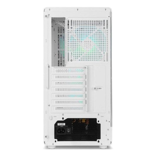 NOX Infinity IOTA Semitorre ATX Mesh com 4x Ventoinhas 120mm ARGB e Vidro Temperado Branca