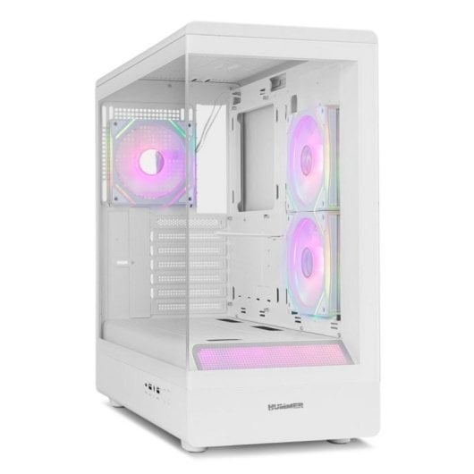 Nox Hummer Signal Semitorre ATX com Vidro Temperado e ARGB Branca