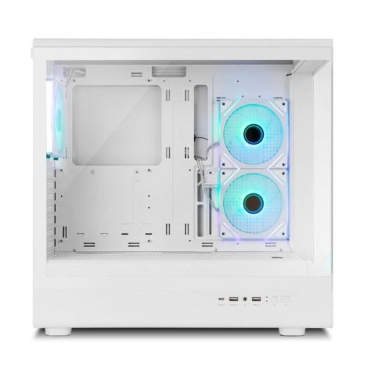 Nox Hummer Signal Semitorre ATX com Vidro Temperado e ARGB Branca