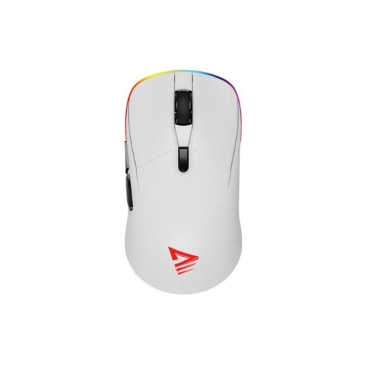 Ratón Savio Rift White Dual Mode Inalámbrico Bluetooth 10000DPI RGB Blanco Ultraligero