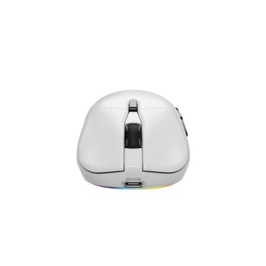 Ratón Savio Rift White Dual Mode Inalámbrico Bluetooth 10000DPI RGB Blanco Ultraligero