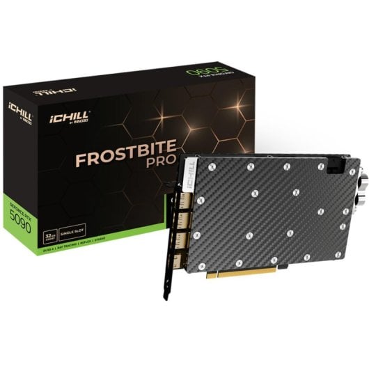 Tarjeta Gráfica INNO3D GeForce RTX 5090 Frostbite Pro 32GB GDDR7 Reflex 2 RTX AI DLSS4