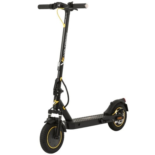 Voltrock F-Wasp 350 Patinete Eléctrico 350W, Con suspensión delantera, intermitentes y doble freno (Homologado DGT)