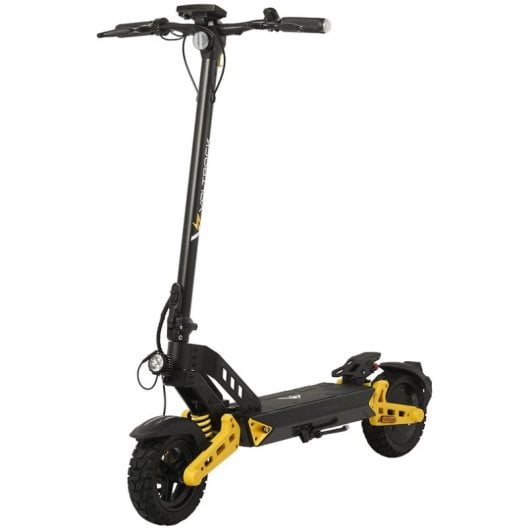 Voltrock R-Viper 800 Patinete Eléctrico 800W con doble suspensión, 55km autonomía, (Homologado DGT)