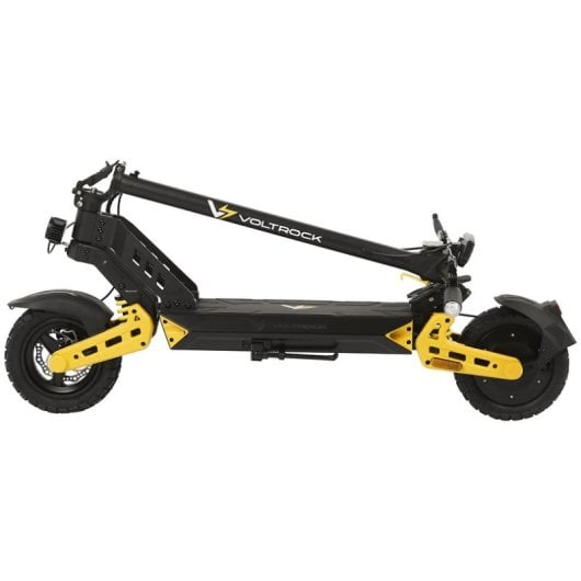 Voltrock R-Viper 800 Patinete Eléctrico 800W con doble suspensión, 55km autonomía, (Homologado DGT)
