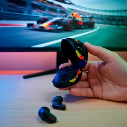 Red Bull RB-EB220 Auriculares Intrauditivos Bluetooth com Cancelamento de Ruído