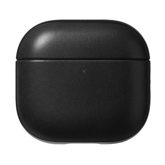 Étui en cuir Nomad pour Airpods 4 noir