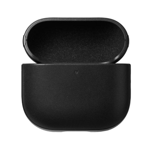 Étui en cuir Nomad pour Airpods 4 noir