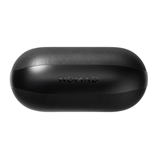 Étui en cuir Nomad pour Airpods 4 noir