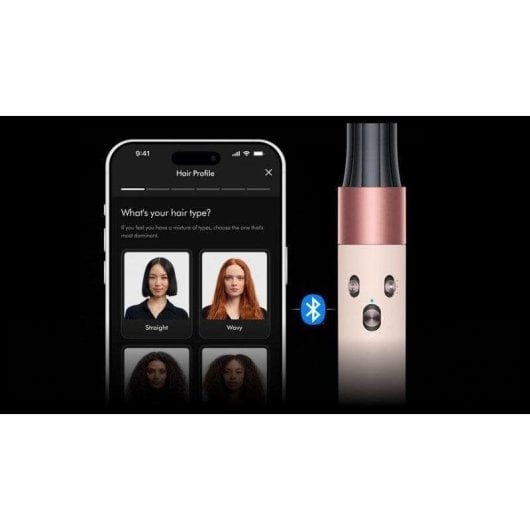 Multistyler Dyson Airwrap i.d. Liscio Ondulato 1300W Coanda Temperatura Regolabile 7 Accessori Nero Oro Rosa