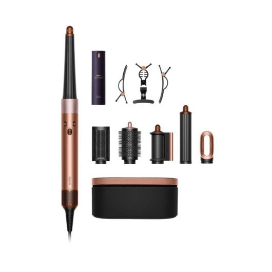 Moldeador Multifunción y Secador Dyson Airwrap i.d.™ - Liso + Ondulado 1300W Con Accesorios Oro Rosa