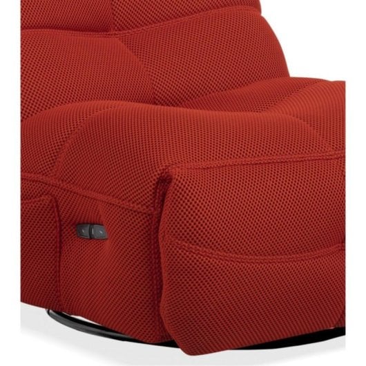 Sillón gamer Dami relax eléctrico con tapizado 3D, soporte de muelles y brazo móvil Rojo
