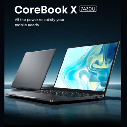 Portatile Chuwi Corebook X R5 14" AMD Ryzen 5 7430U 16GB 512GB SSD Windows 11 Home 2K Display Grigio