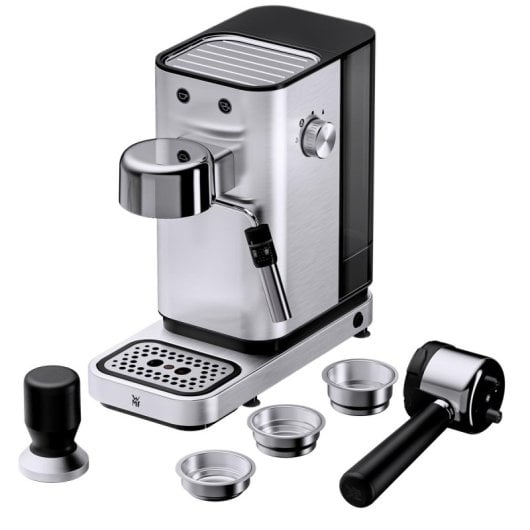 Cafetera Manual WMF Lumero 04.1237.0011 1,4 L 15 bares con espumador de leche