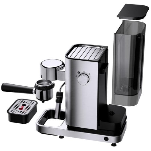 Cafetera Manual WMF Lumero 04.1237.0011 1,4 L 15 bares con espumador de leche