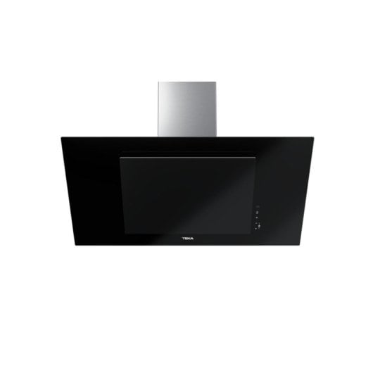 Campana extractora Teka DVT PRO 98780 TCS BK Canalizado/Recirculación 90cm LED cristal negro