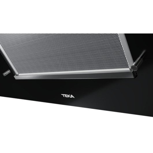 Campana extractora Teka DVT PRO 98780 TCS BK Canalizado/Recirculación 90cm LED cristal negro