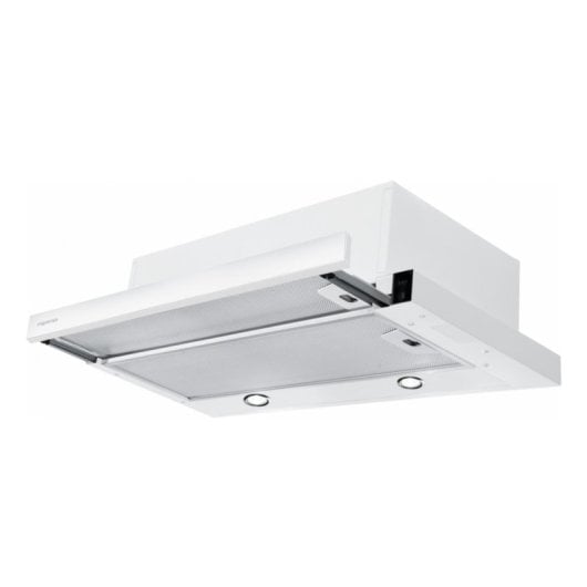 Campana extractora Mepamsa Superline 45 Ducted/Recirculating 45cm blanca LED eficiencia B