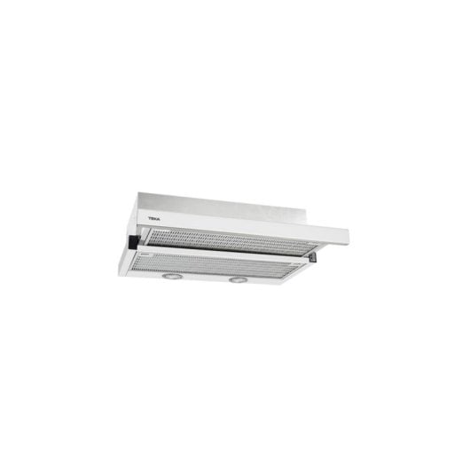 Campana extractora Teka CNL 6400.2 WH Canalizado/Recirculacion 60cm LEDs filtros inox