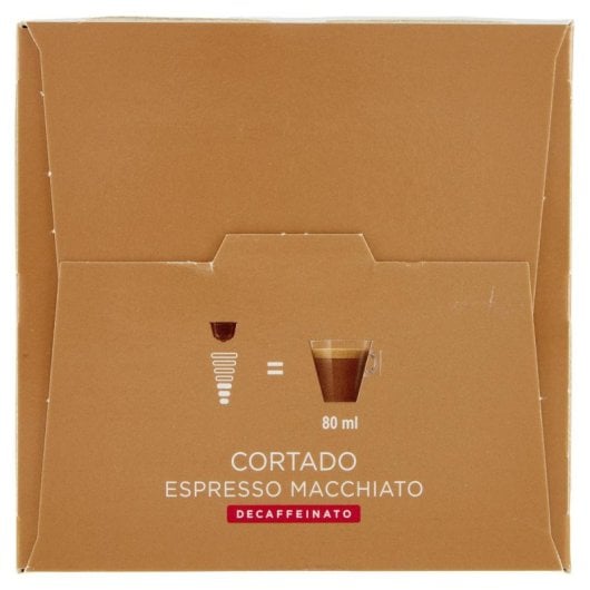 Cápsula de café Nescafé Dolce Gusto Cortado Decaffeinato tueste medio 16 unidades